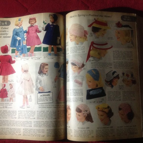 Vintage 1959 Aldens Spring And Summer Catalog - Picture 4 of 6